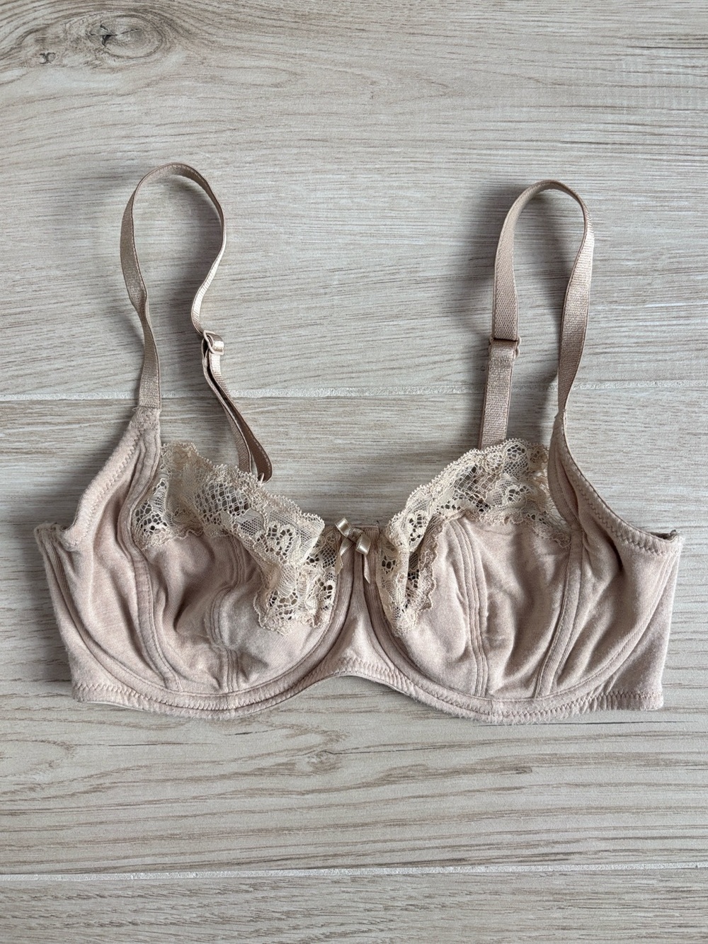 Parfait Tess Unlined Underwire Bra P5022 Bare Nude Size 32DD